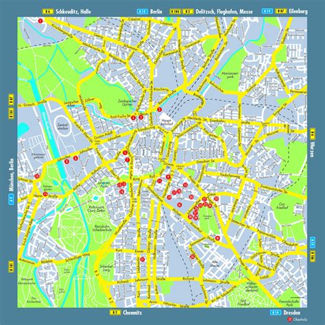 google maps leipzig innenstadt
